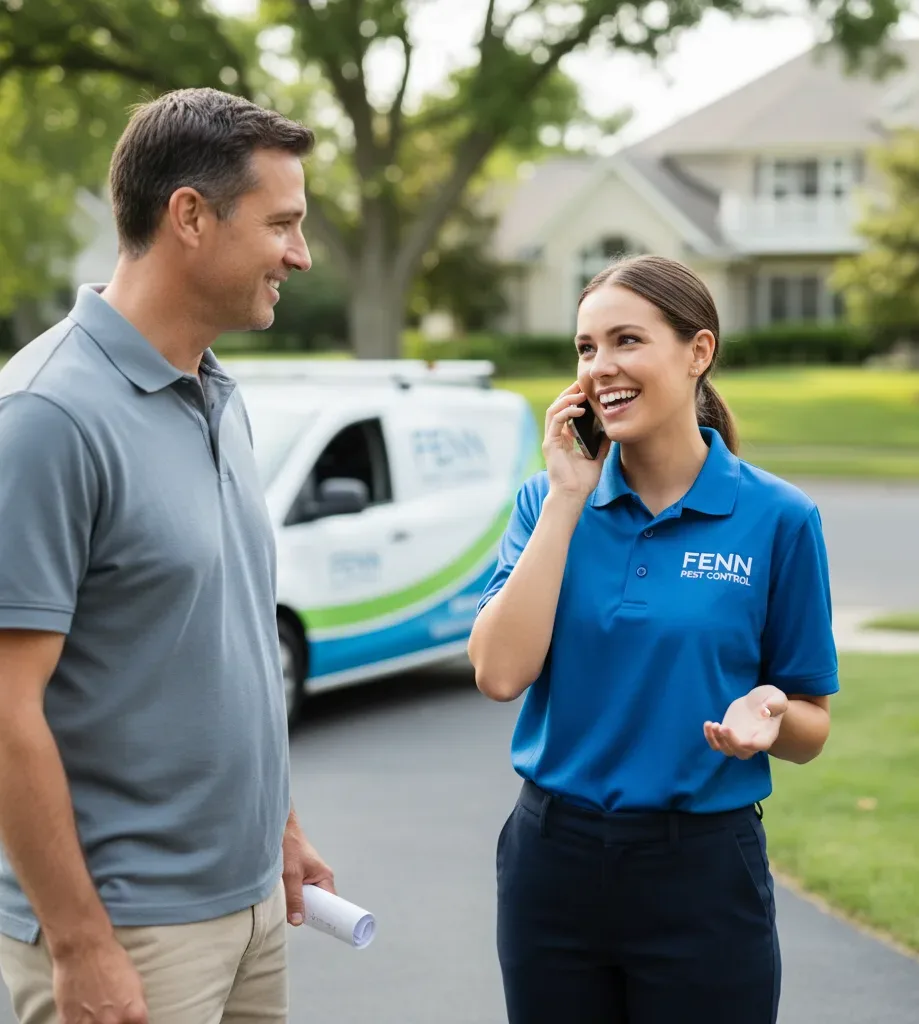 Fenn Pest Control customer support in Middlebury